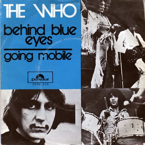 Jul 1, 2015 · Bookmark 4. In these guitar lesson videos, we are going to take an in-depth look at the classic masterpiece "Behind Blue Eyes" by the legendary The Who. Released in November of 1971 as the second single off their Who's Next album, "Behind Blue Eyes" is pretty much two songs in one. The first half is a haunting and introspective acoustic ballad ... 